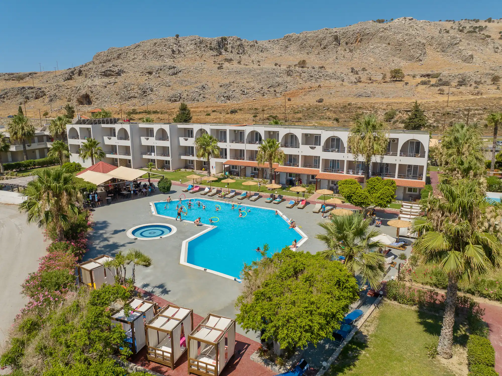 Lardos Bay Hotel View